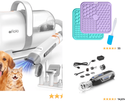 Large Dogs' (55-95lbs) Necessities cover photo collage