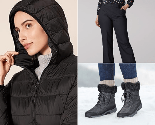 Winter cover photo collage