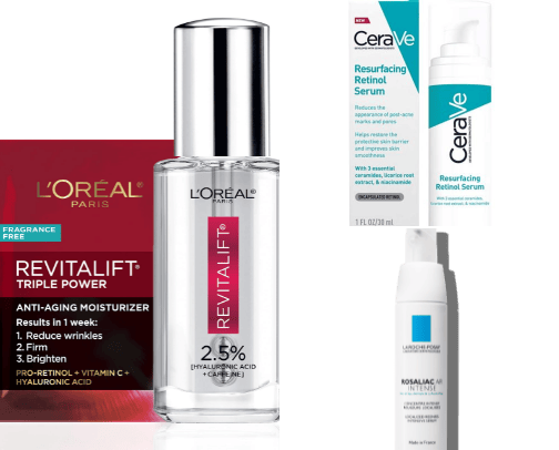 Skincare cover photo collage