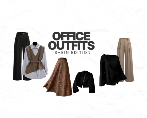 Modest Office outfits(Shein) cover photo collage