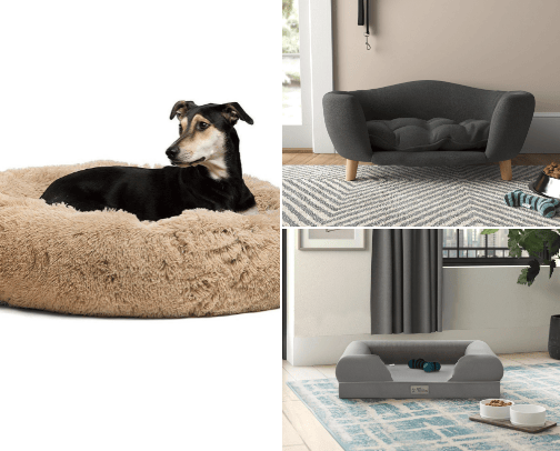 Dog Beds cover photo collage
