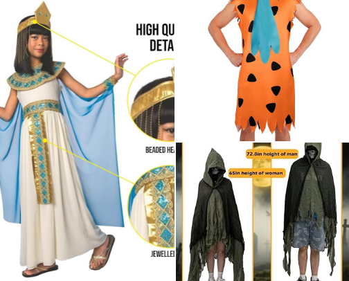 Amazon Halloween costumes👻 cover photo collage