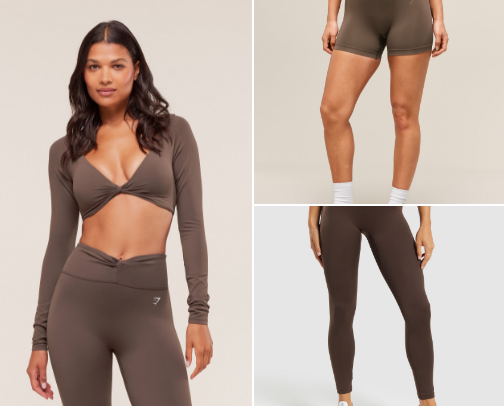 Gym outfits I've been wearing non-stop! 🪞 cover photo collage