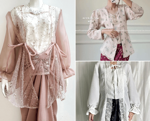 Kebaya Indonesia cover photo collage