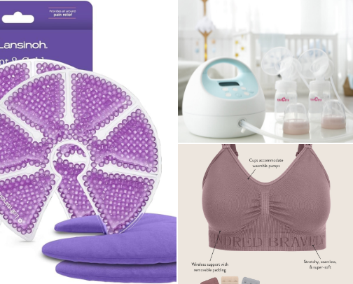 Breastfeeding/Pumping Must-Haves! cover photo collage