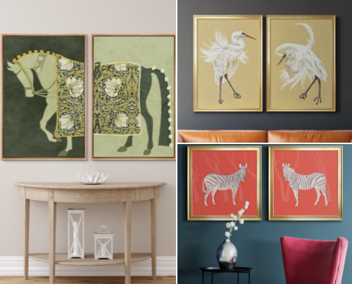 Chic Wall Art that Won’t Break the Bank cover photo collage