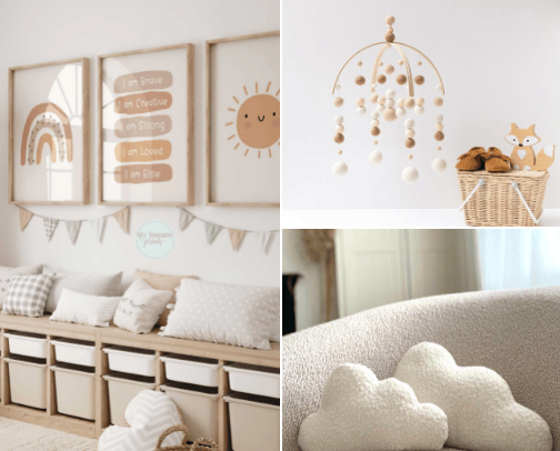 Nursery Decor cover photo collage