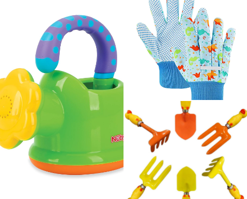 Toddler Gardening Station | Mini Garden Sensory Play & Fine Motor Activity cover photo collage