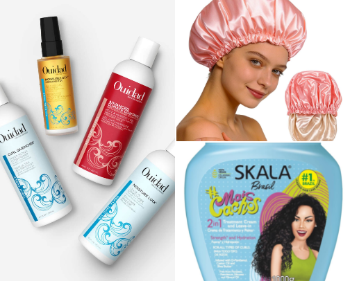 Curly Haired Girls Rule the World cover photo collage