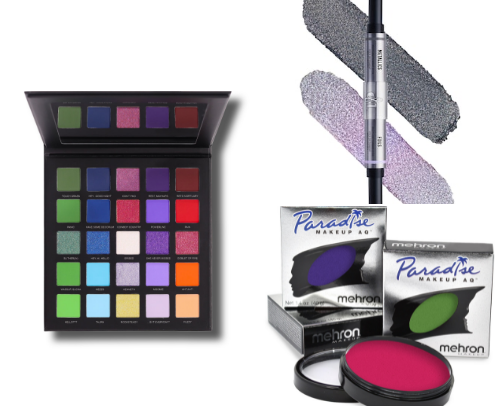 Colorful makeup recs cover photo collage