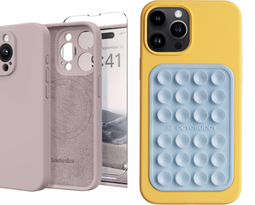Phone case essentials cover photo collage