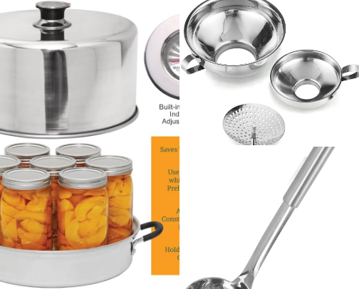 Beginner Canning Supplies cover photo collage