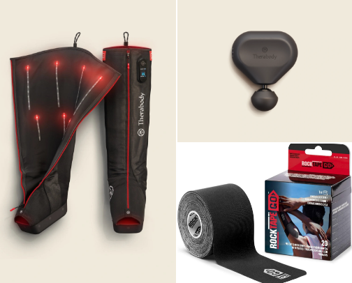 Sports recovery cover photo collage