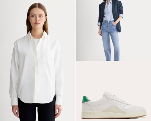 Everlane Essentials: Easy Outfits for Every Day cover photo collage