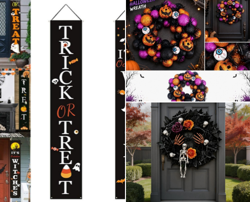 Outdoor Halloween Decor That You Will Love cover photo collage