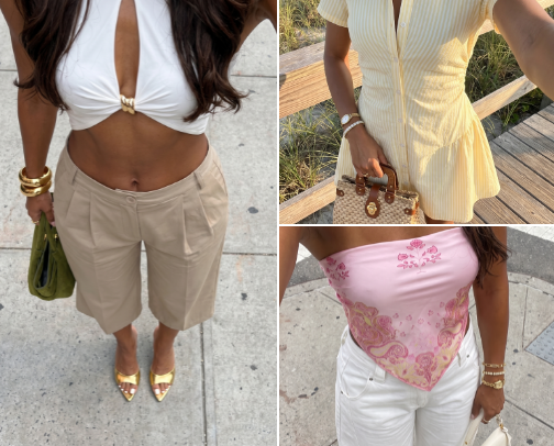 No Idea What to Wear? Start With These 5 Summer Outfits ✨ cover photo collage
