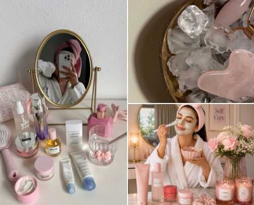 Self-Care Essentials | Body, Hair & Everyday Care Favorites 🎀 cover photo collage