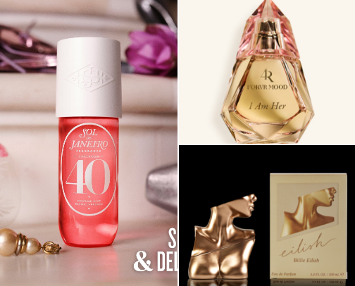 Perfume & Body Mist cover photo collage