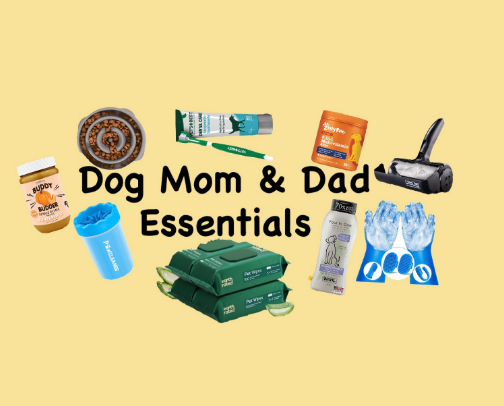 Dog Mom & Dad Essentials! cover photo collage