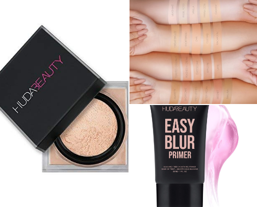 Huda beauty cover photo collage