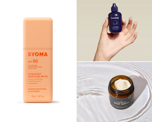 Go-to skincare cover photo collage