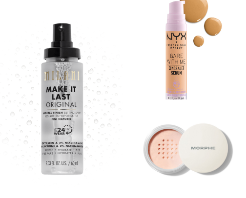 Makeup must haves from a college girl on a budget! cover photo collage