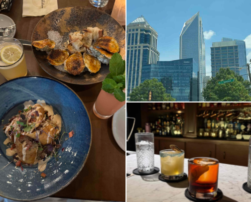 If You Were Visiting Charlotte, Here’s Where We’d Go to Eat and Drink! cover photo collage