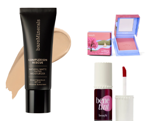 holy grail makeup products💋 cover photo collage