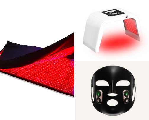 Red Light Therapy Essentials cover photo collage