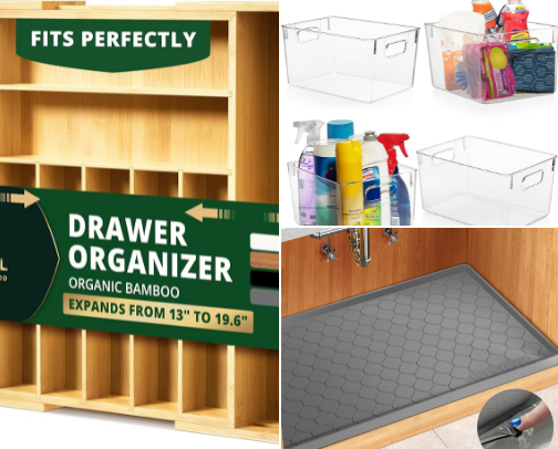 kitchen organization tried and true cover photo collage