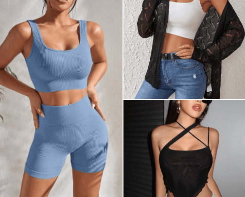 SHEIN FAVS cover photo collage