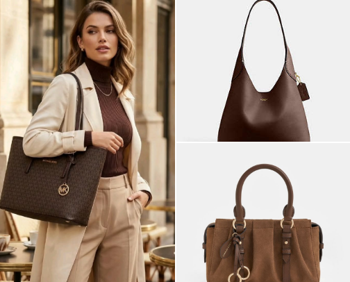EVERY WOMAN'S MUST-HAVE BAG COLLECTION cover photo collage