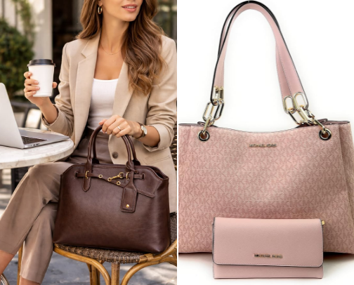 WORK, OFFICE & EVERYDAY STYLISH BAGS cover photo collage