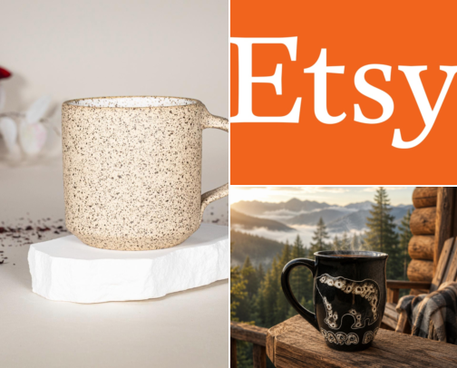 Handmade Ceramic Mugs That Finally Made My Kitchen Feel Cottagecore cover photo collage