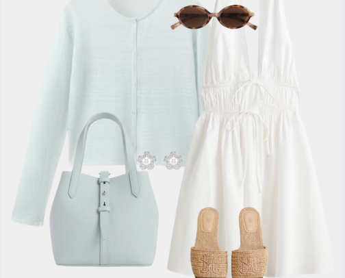 Light Summer Weekend look S'26 cover photo collage