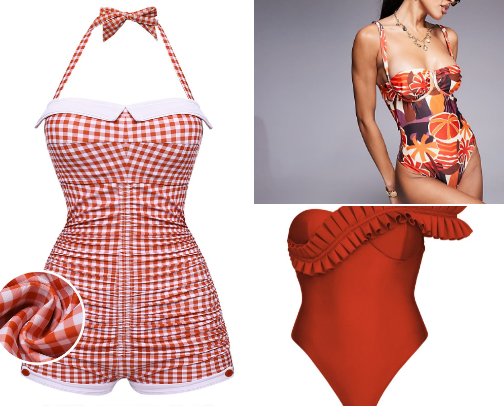 Suns Out, Style Out: Must Have Swimsuits for a Fashion Forward Summer cover photo collage