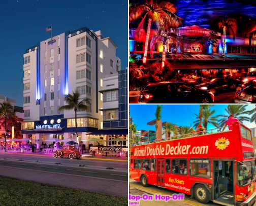 Travel : SoBe Must's: Where to Eat, Stay & Play cover photo collage