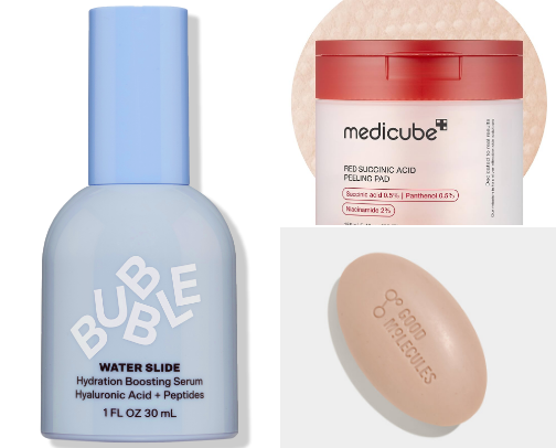 Skincare favs cover photo collage