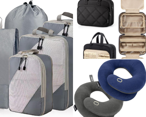 ✈️ Travel Essentials I Wouldn’t Leave Home Without cover photo collage