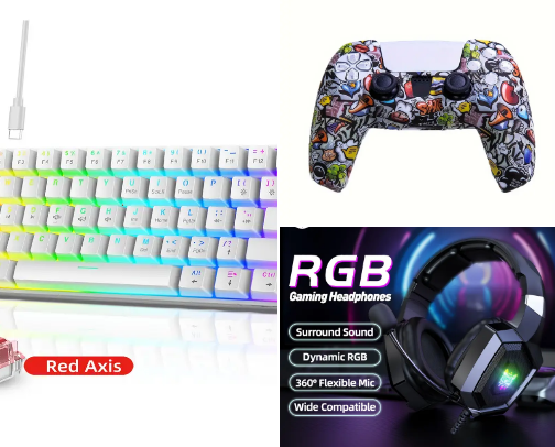 Best Gifts for Him - Gaming Gifts He’ll Love 🎮 cover photo collage