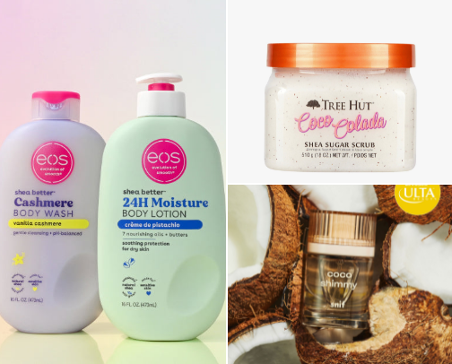 Body care essentials 💖 cover photo collage