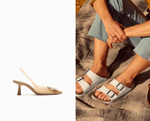 Let's pamper our feets cover photo collage