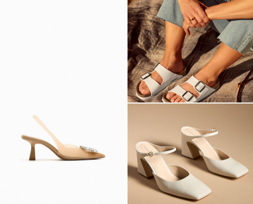 Let's pamper our feets cover photo collage