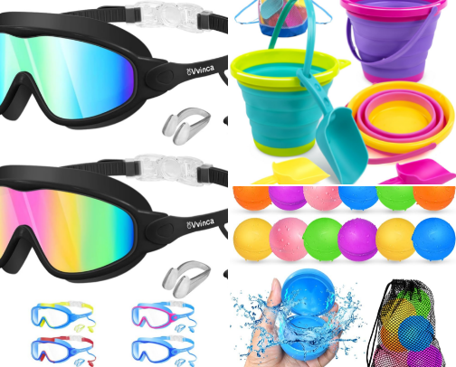 💦 Summer Fun in the Sun ☀️ cover photo collage