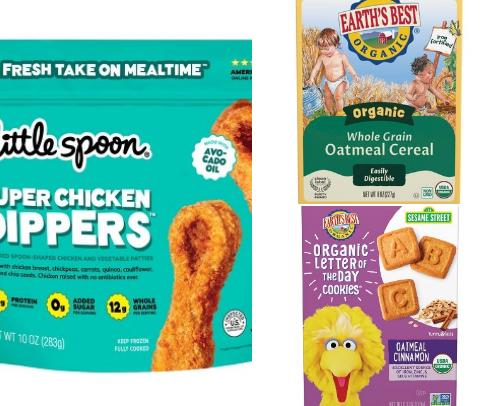 Baby & Toddler Mealtime Favorites cover photo collage
