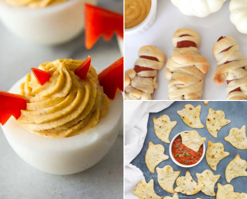 Fun Halloween Recipes cover photo collage