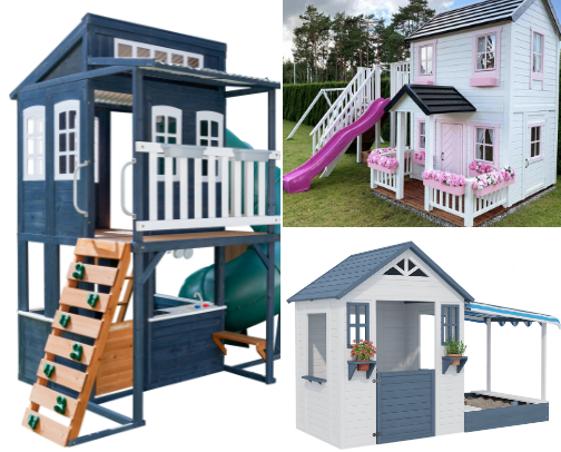 Playhouses I'd Buy If My Kids Were Still Little cover photo collage