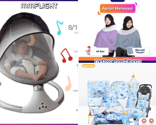 Rekomendasi Hadiah Untuk Bayi Baru Lahir cover photo collage