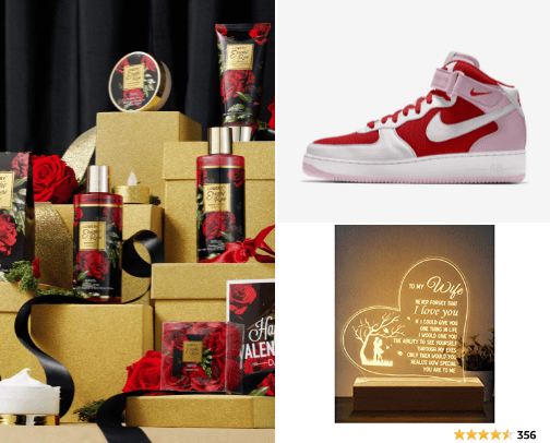 Gifts for her cover photo collage