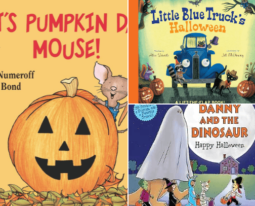 Halloween Book Recommendations cover photo collage
